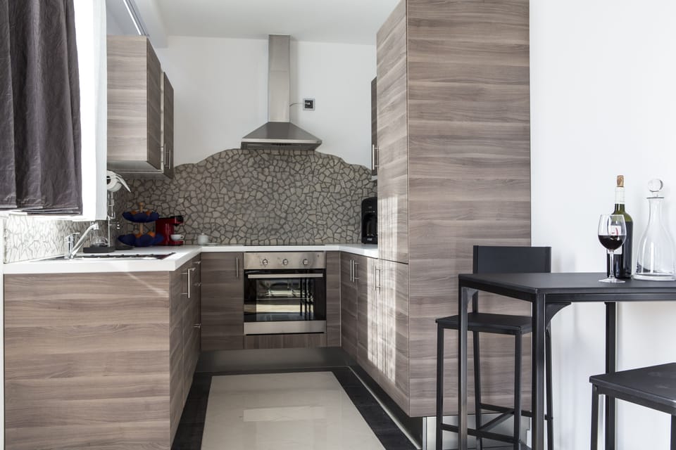 Apartment, 1 Bedroom | Private kitchen | Coffee/tea maker, fridge, microwave, dishwasher