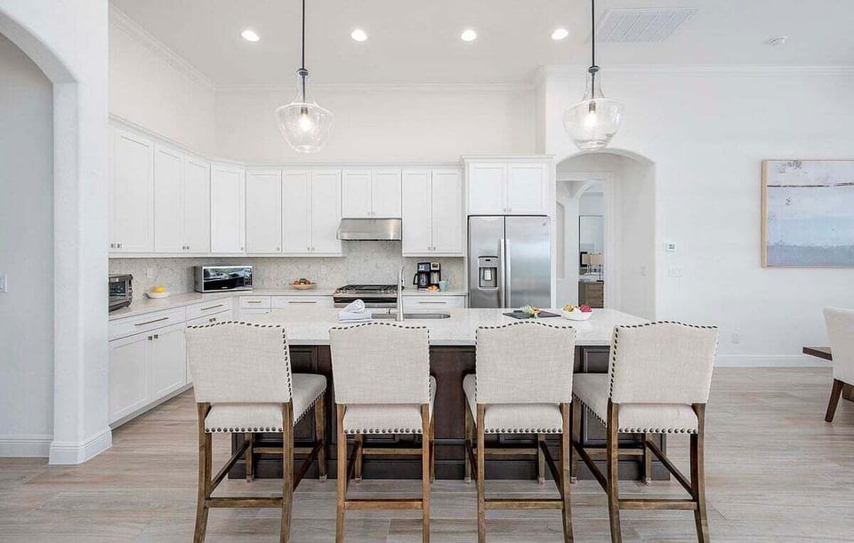 Kitchen with Additional  High Top Seating
