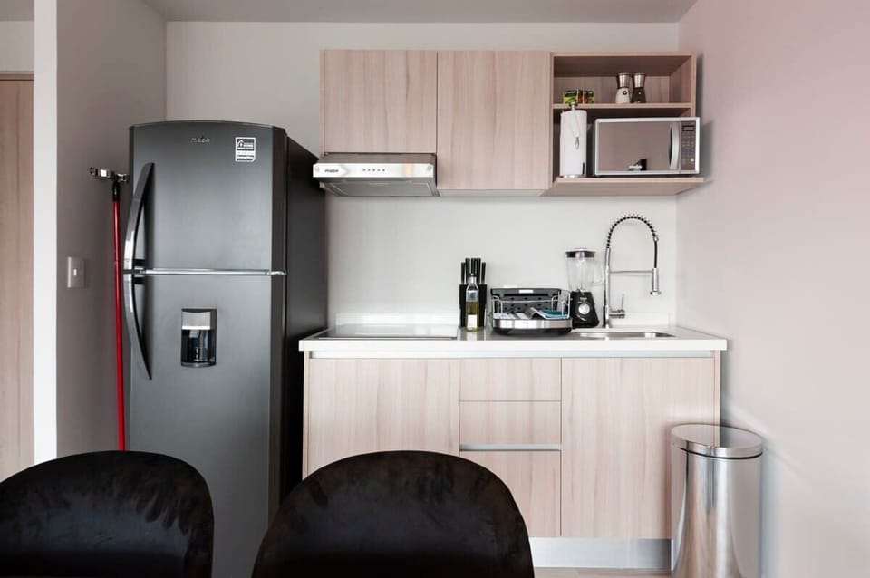 Equipped kitchen