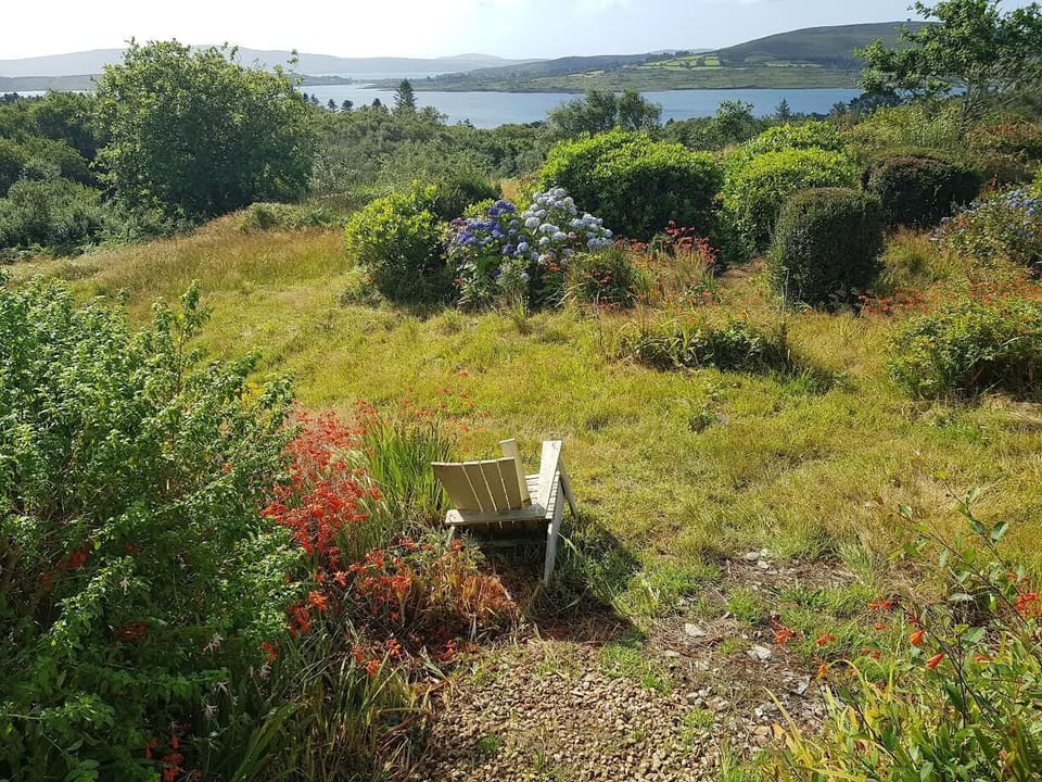 The land has wild and manicured landscape 