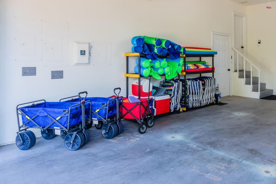 Plenty of beach & pool gear