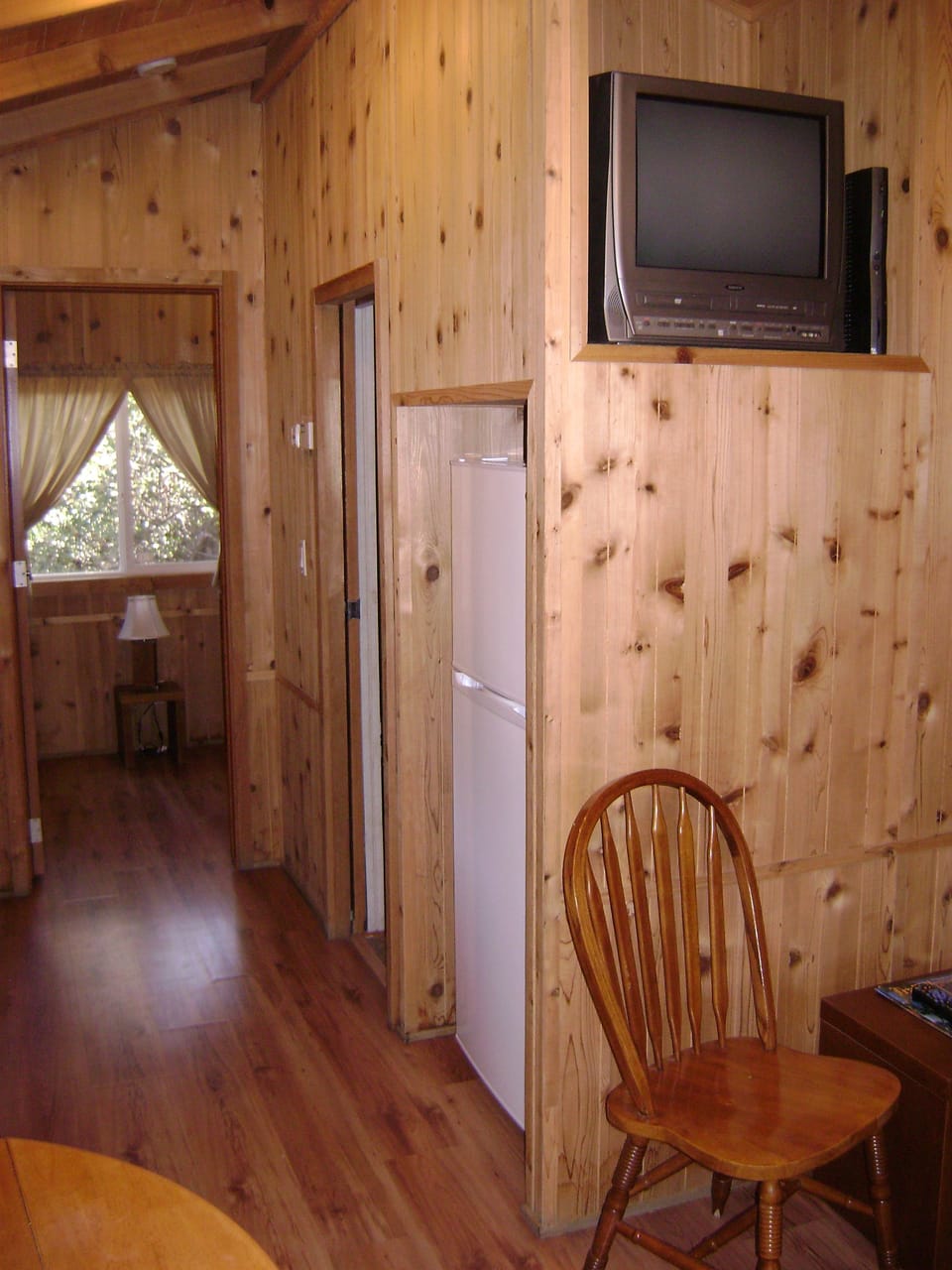 TV, DVD player, table tennis