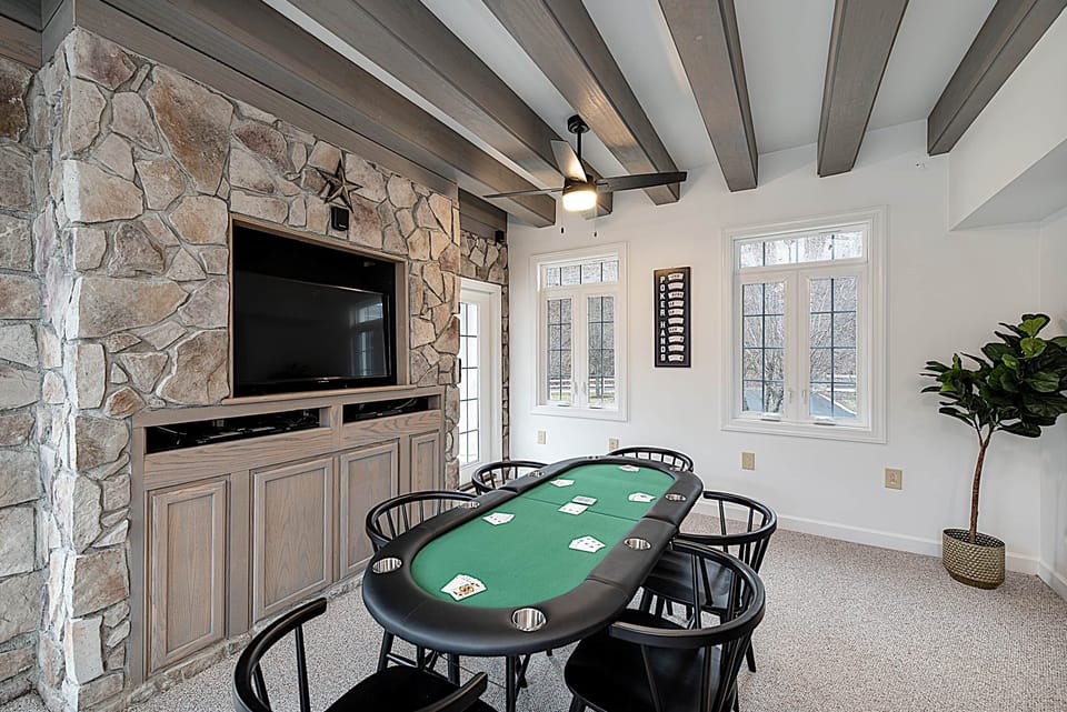 Main Floor Poker Table