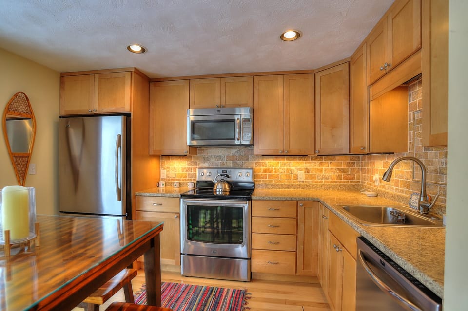 Fully equipped kitchen