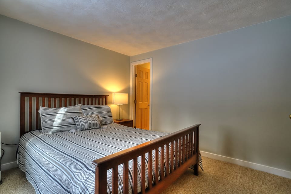Bedroom #2: lower level Queen with full bathroom