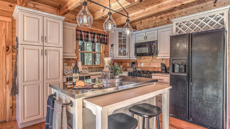 Fully stocked kitchen ready for family meals
