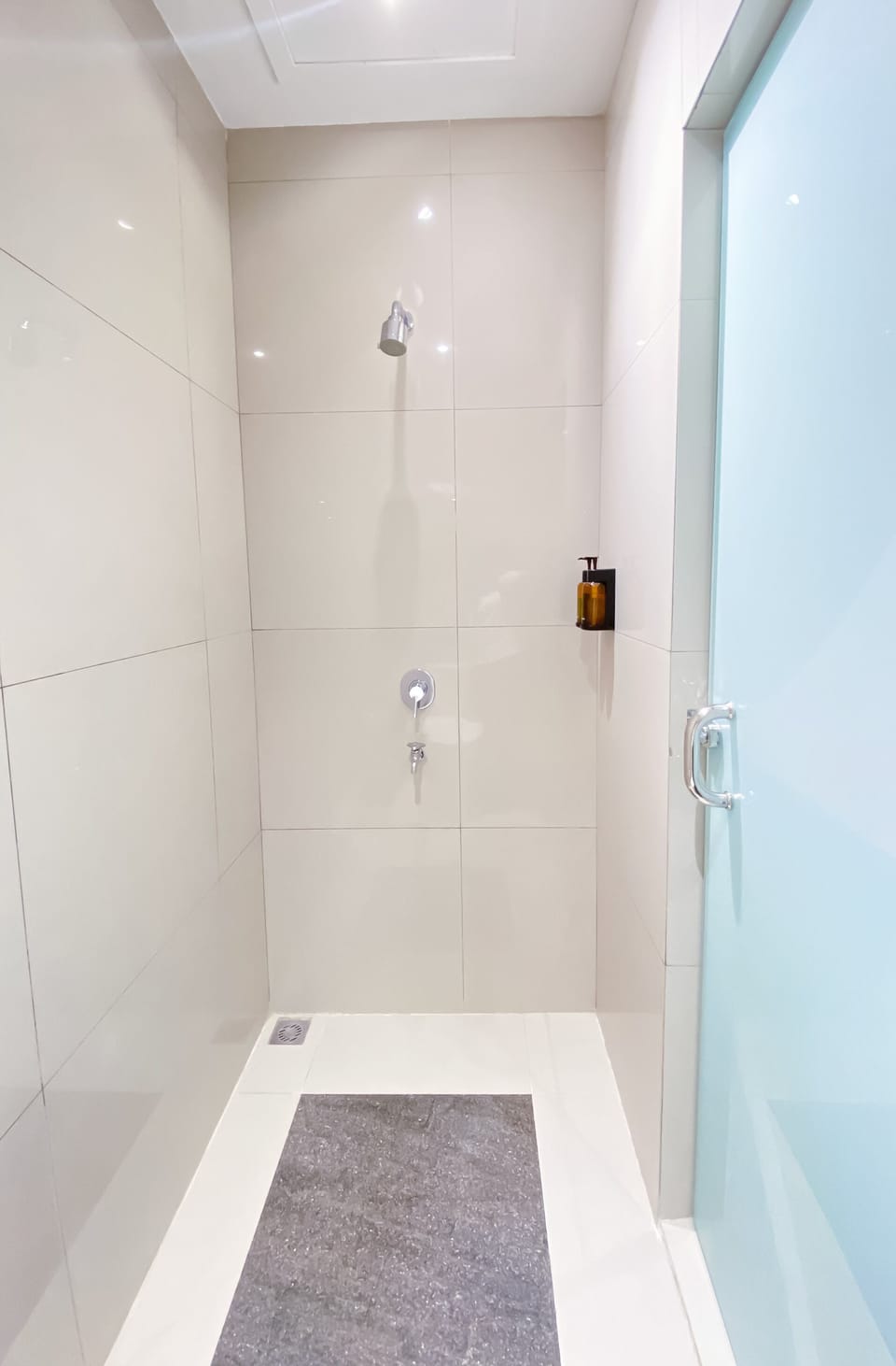 Shower, free toiletries, hair dryer (on request), slippers