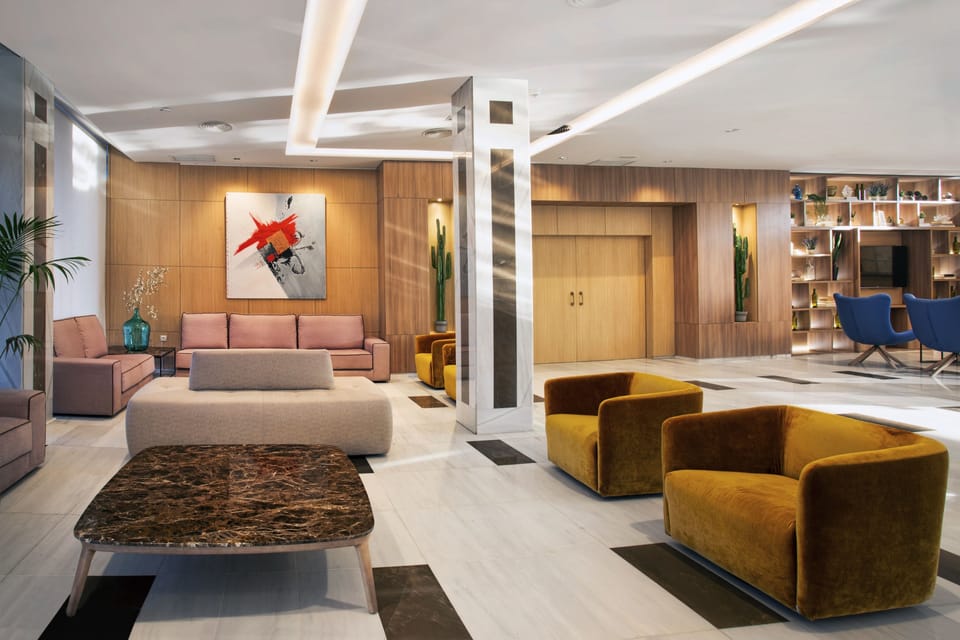 Lobby sitting area