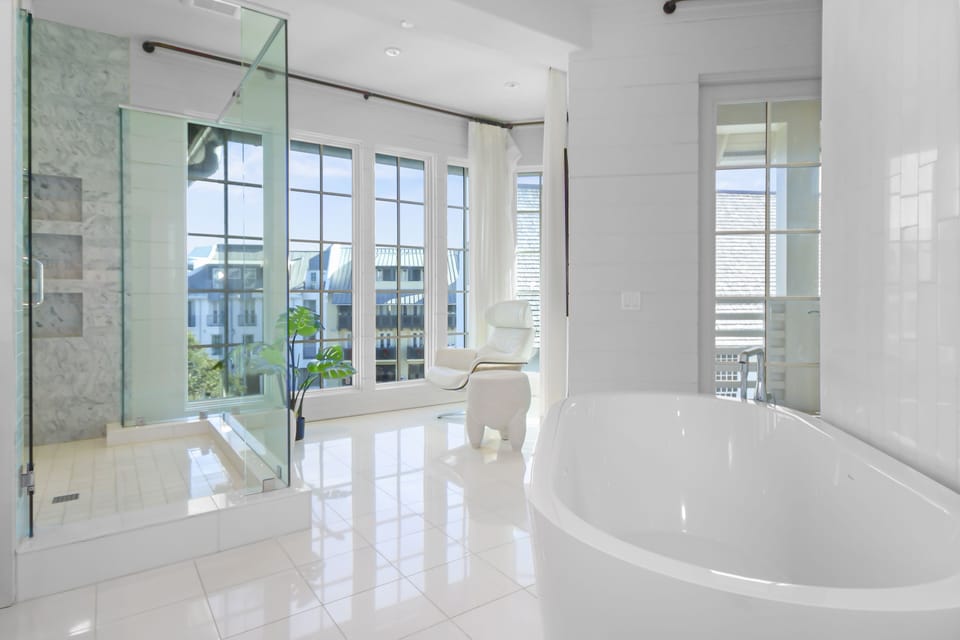 Private Pool, Gulf Views + Luxurious Features Throughout This Lovely Residence 6 Bedroom Condo by RedAwning Apartment in Rosemary Beach