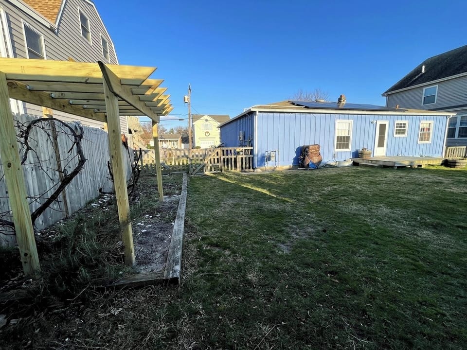 Spacious & Fenced-In Backyard