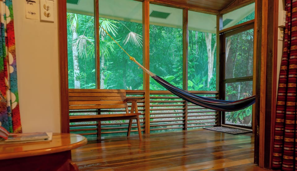 Romantic Cabin, 1 Bedroom, Garden View, Garden Area | Pillowtop beds, individually decorated, individually furnished