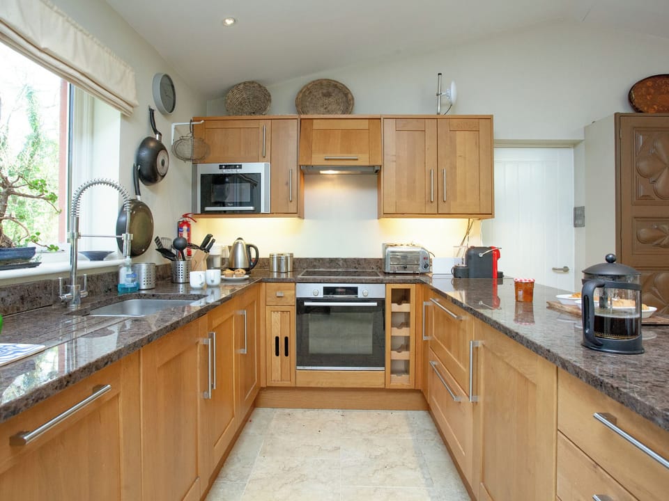Kitchen area | The Studio at Granny&rsquo;s Well, Mixtow, near Fowey