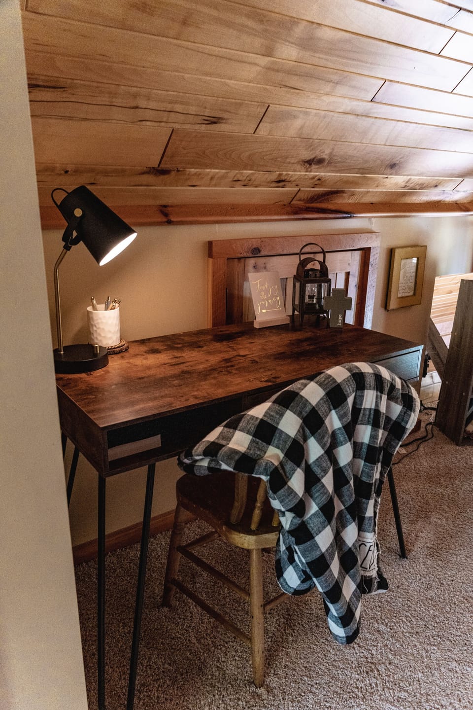 Office space in the loft