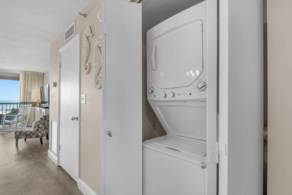 Washer and dryer