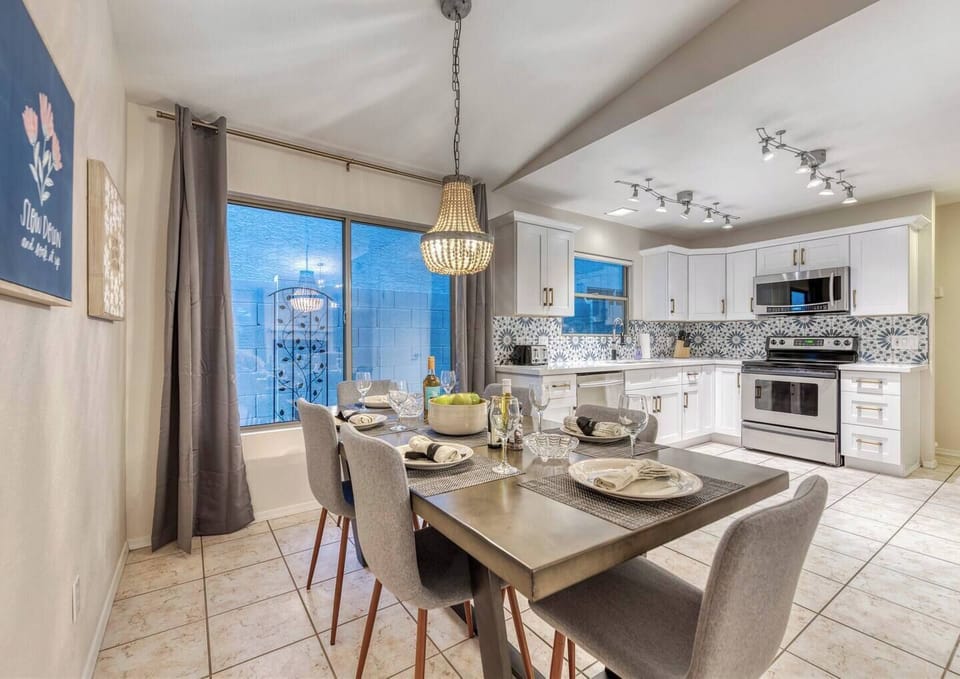 Dining room and Kitchen