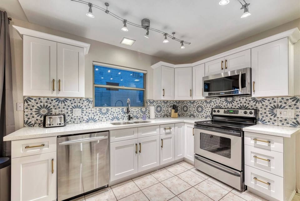 Large open kitchen