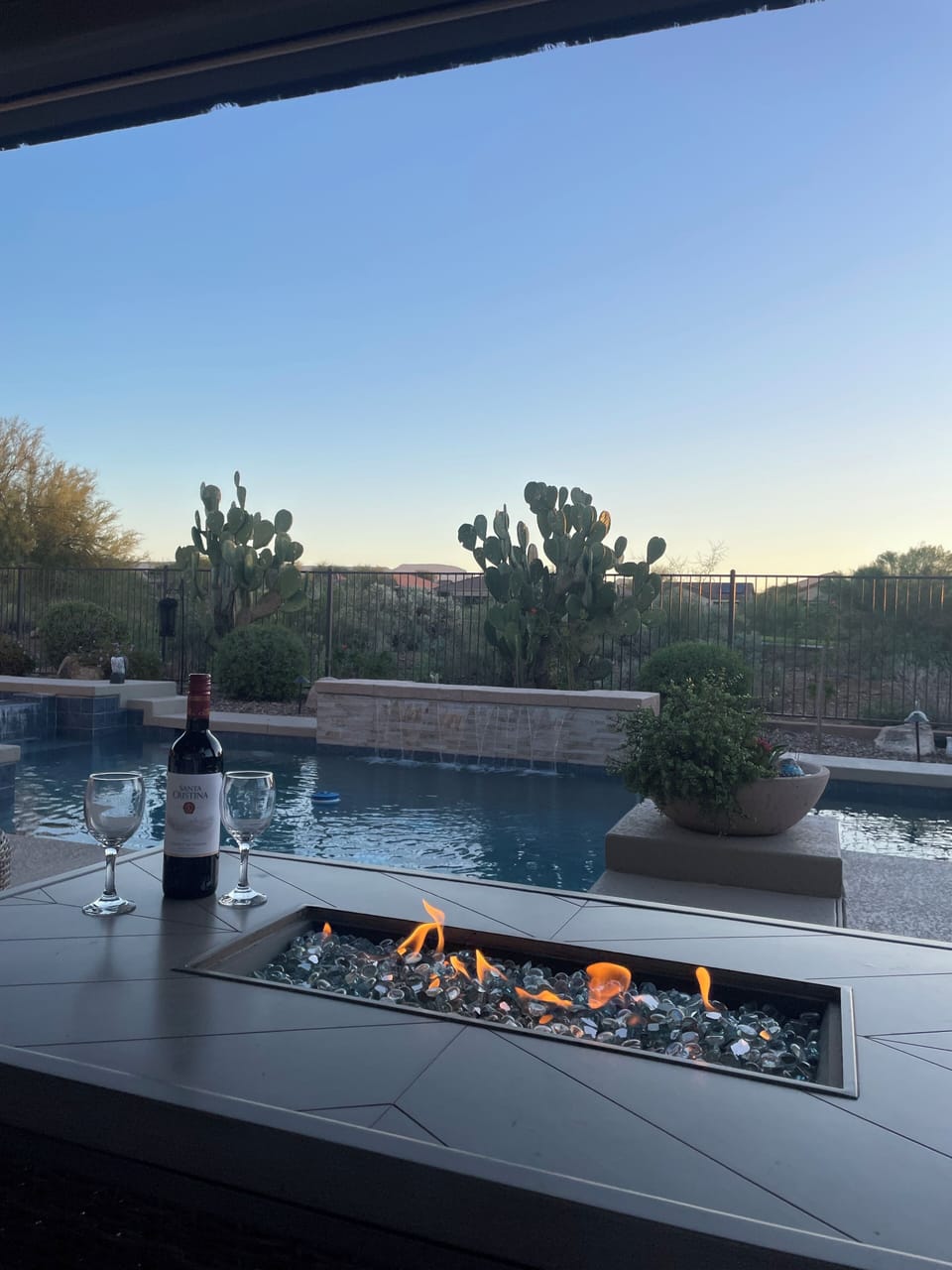 Enjoy backyard with beautiful views