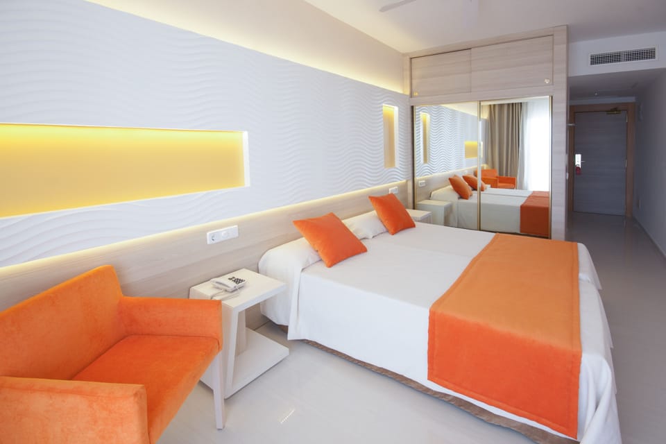 In-room safe, blackout drapes, cribs (free), WiFi (free)