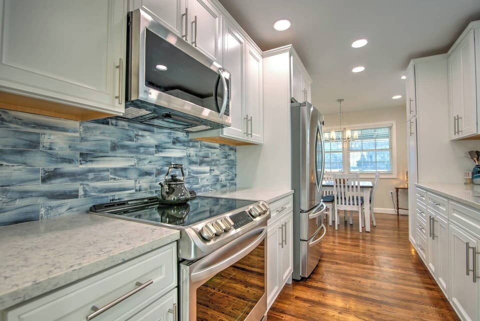 Take a walk through our fully stocked kitchen.