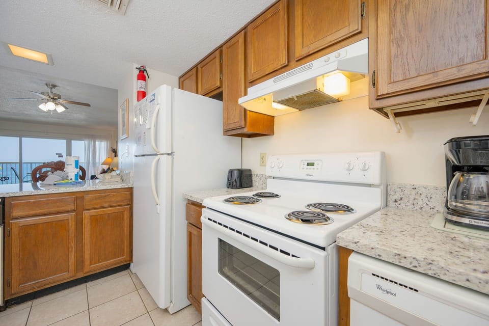 Condo, 2 Bedrooms | Private kitchen | Coffee/tea maker, fridge, oven