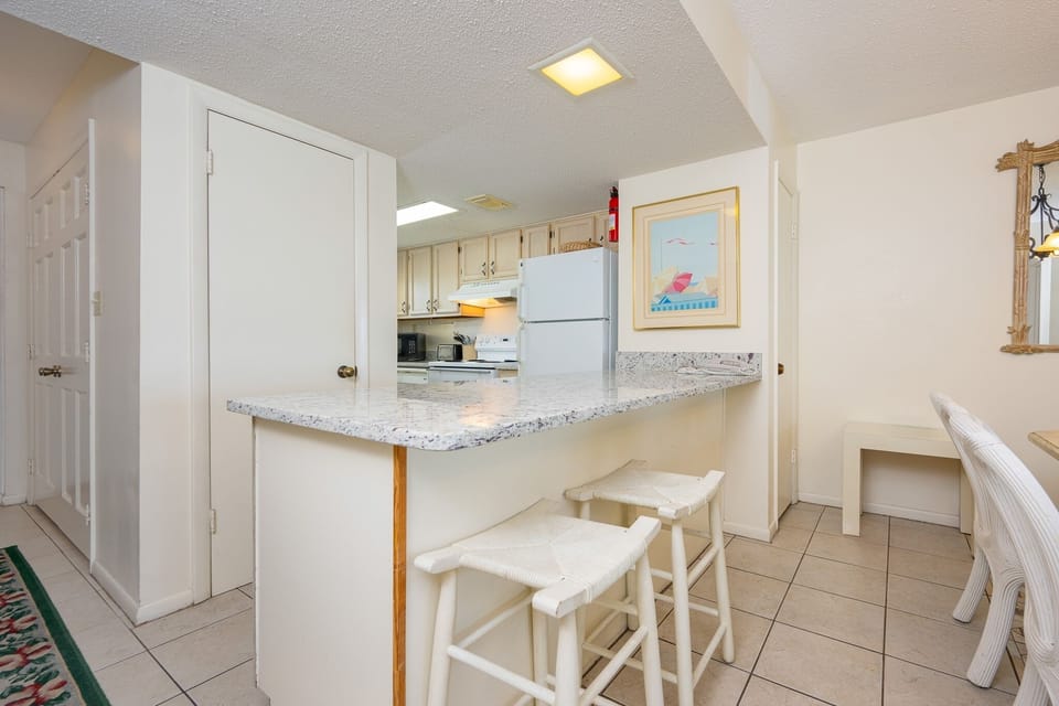 Condo, 2 Bedrooms | Private kitchen | Coffee/tea maker, fridge, oven