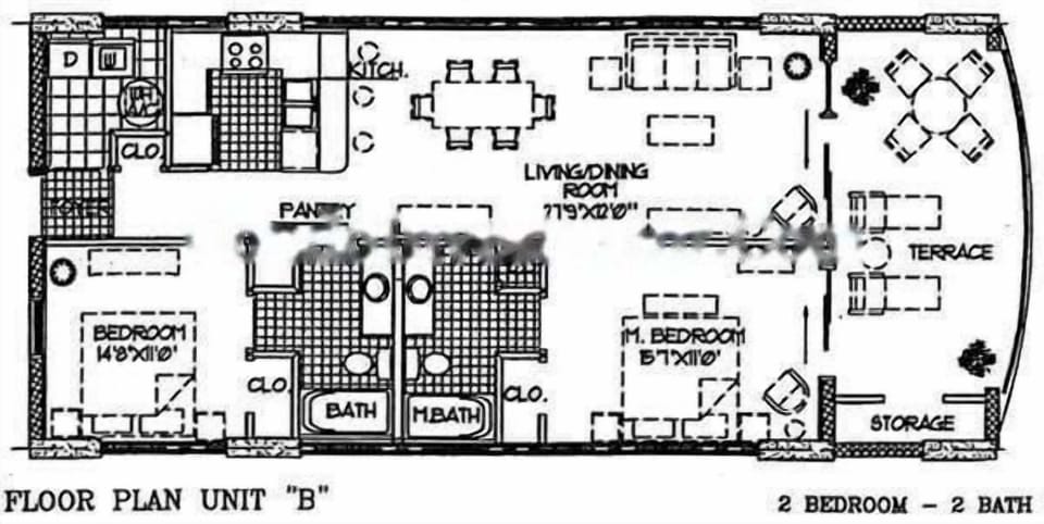 Condo, 2 Bedrooms | Floor plan