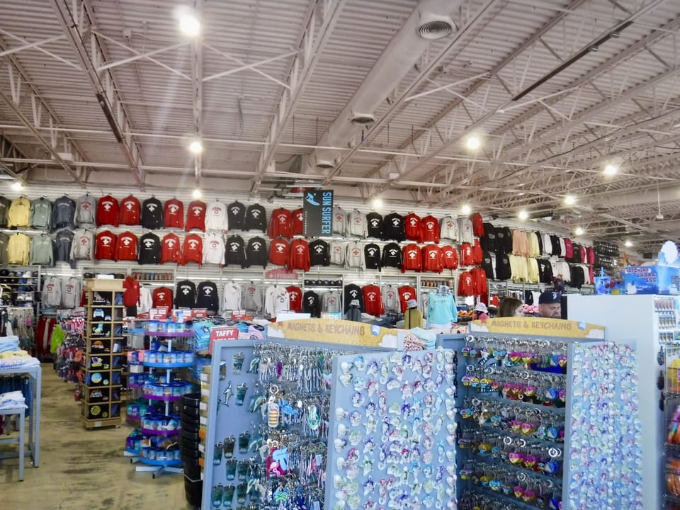 Breeza Beach shop!  Towels, sunglasses, etc. Walking distance from the condo!