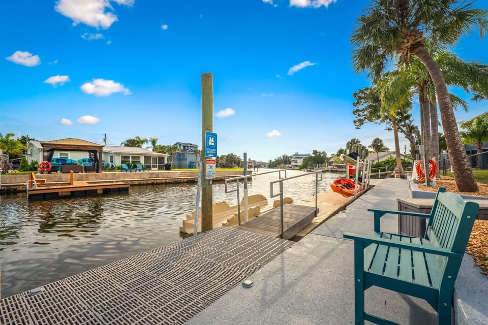 Direct Gulf access- canal leads directly to open water-  Just one canal from boat ramp. 