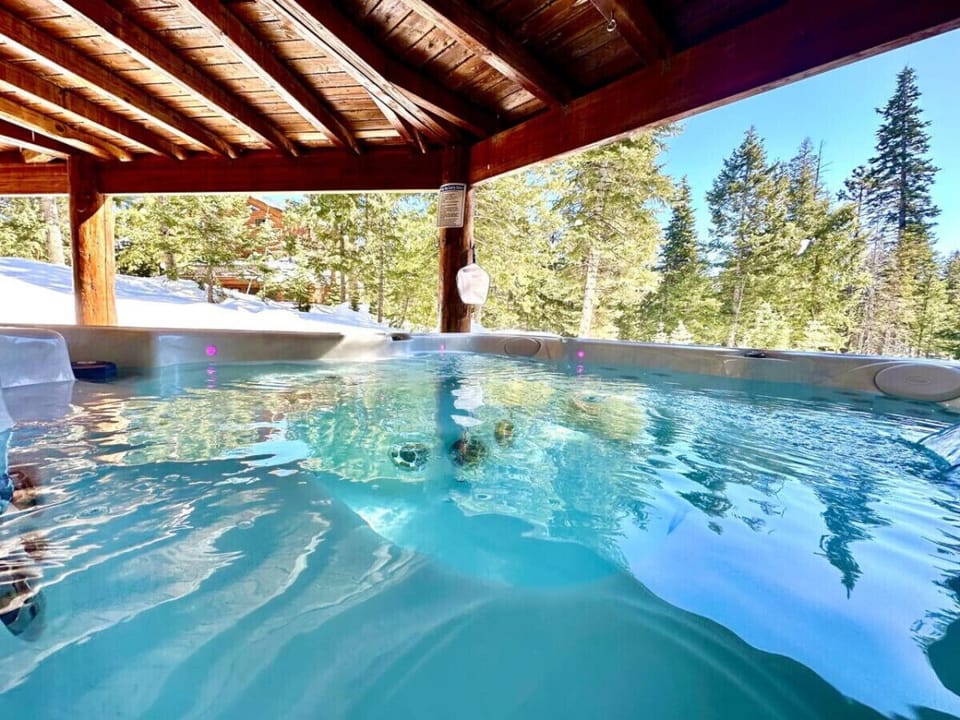 Soak in our private hot tub and let the warm, bubbling water melt away your stress