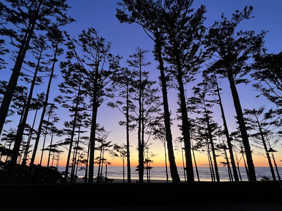 Plenty of beach sunsets just a short walk away 