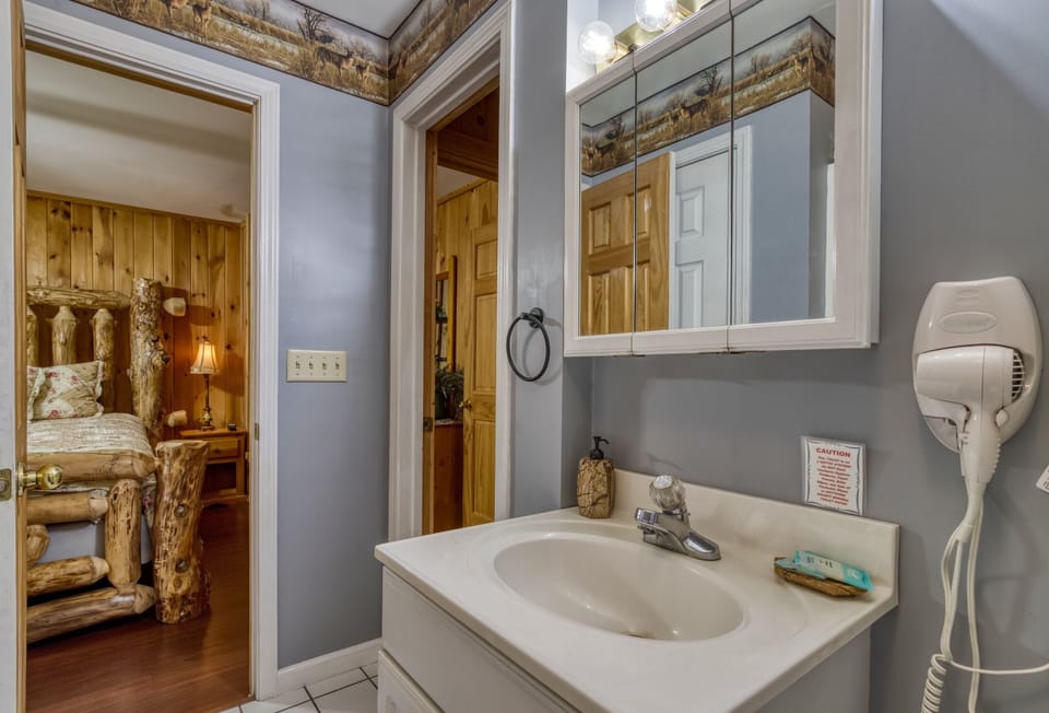 Smoky Mountain Vacation Rental - Emerald Forest - Bathroom 1