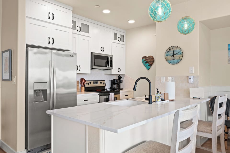 Fully equipped kitchen