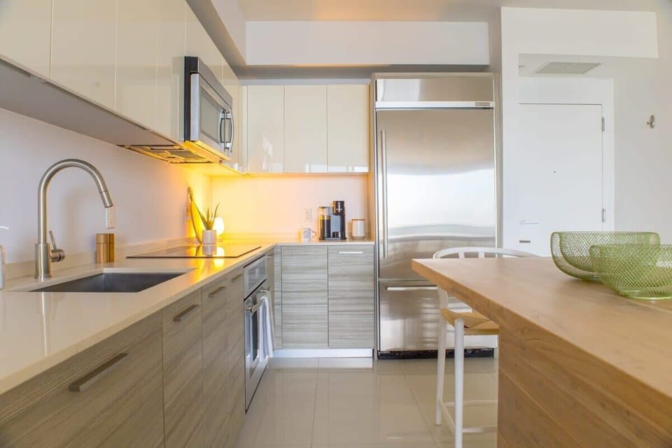 Experience the joy of cooking in our fully equipped kitchen.