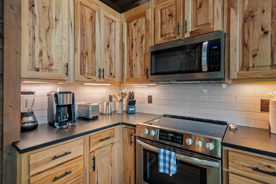 Bright kitchen and dining area perfect for family meals and cozy nights.