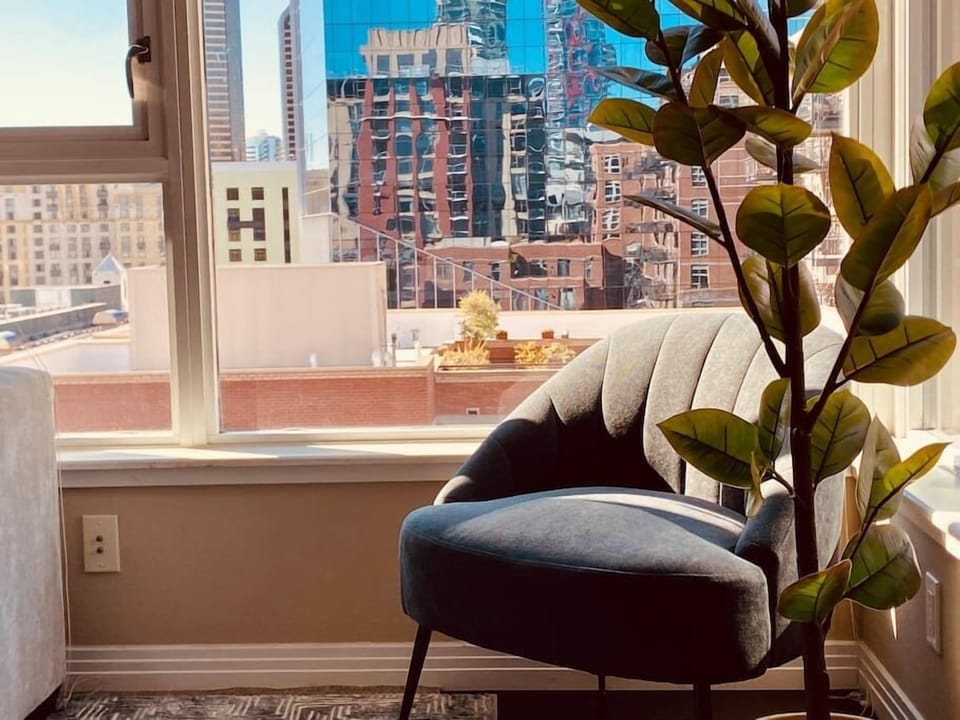 Cozy up with your favorite book in the reading nook!