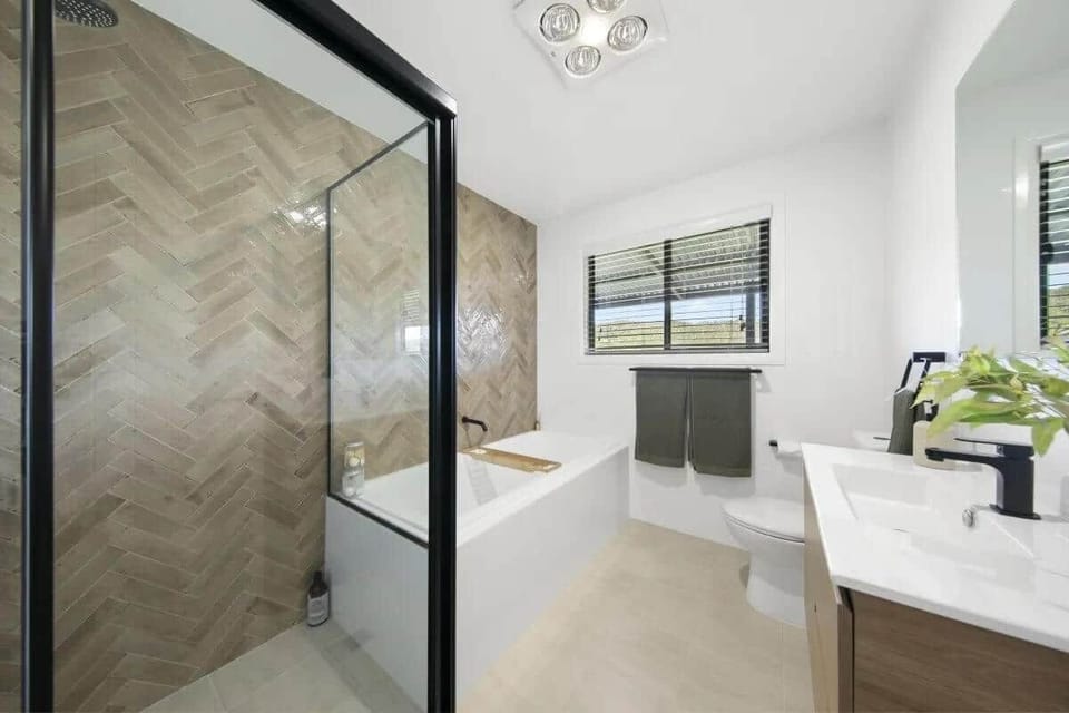 House luxury hunter valley bathroom modern design