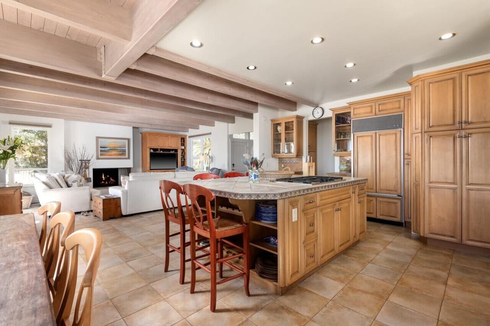 Chef`s Kitchen with All You Need for Making a Gourmet Meal
