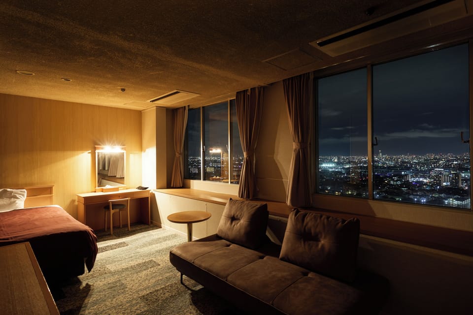 [Standard Floor] Western-Style Semi-Suite Room (Night View Side), Non Smoking | City view