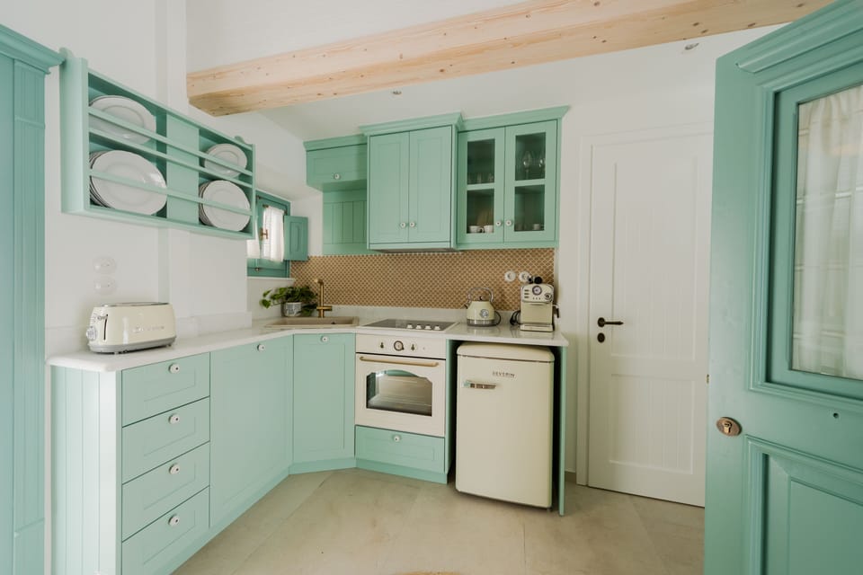 City House | Private kitchen | Espresso maker, coffee/tea maker, electric kettle, paper towels