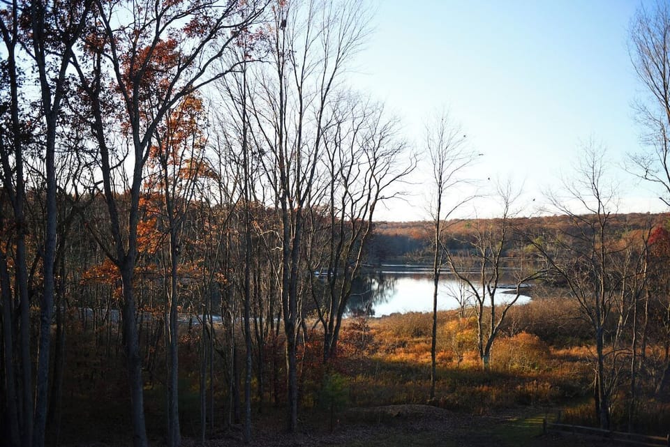 View from upper level patio
