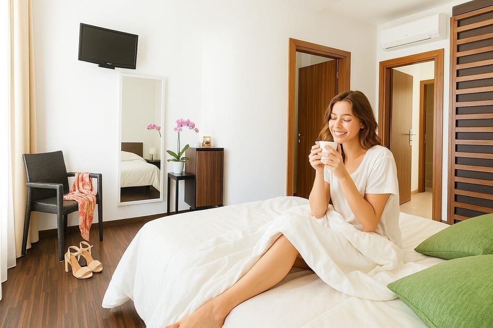 Doppia Classic con finestra | Frette Italian sheets, premium bedding, down comforters, minibar