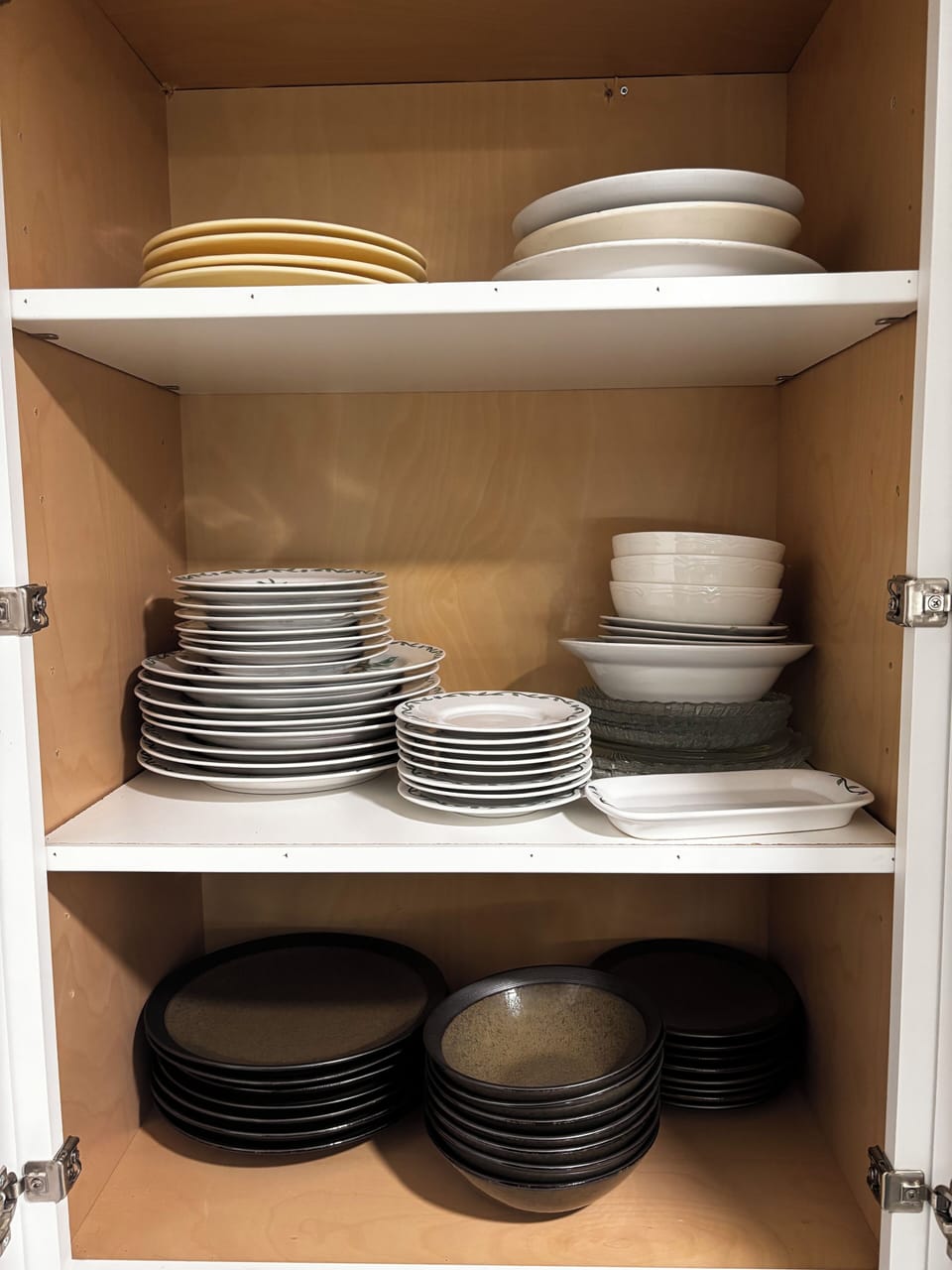 Fully stocked kitchen