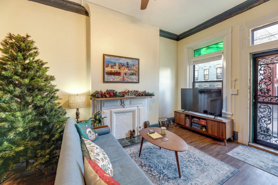 Cincinnati Vacation Rental | 3BR | 2BA | 1,690 Sq Ft | Stairs Required