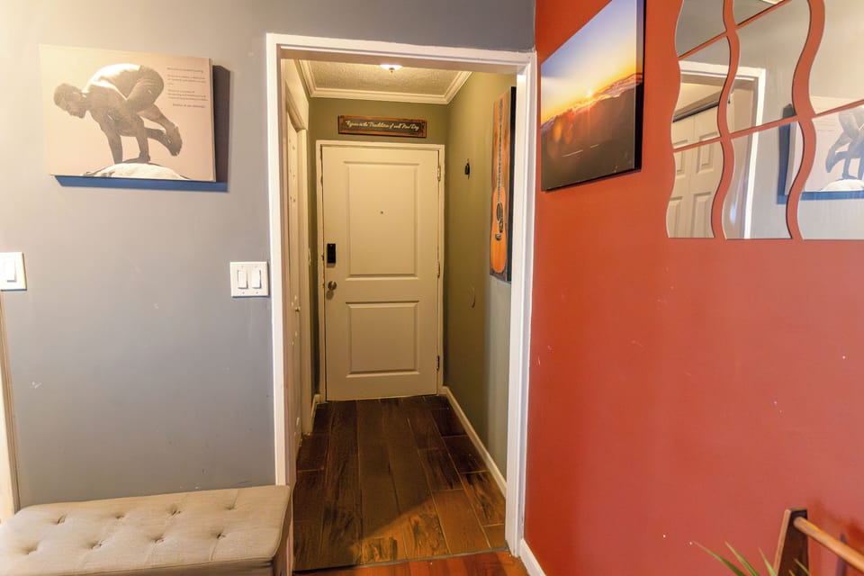 Interior entrance