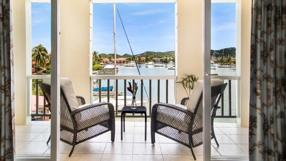 Master balcony.