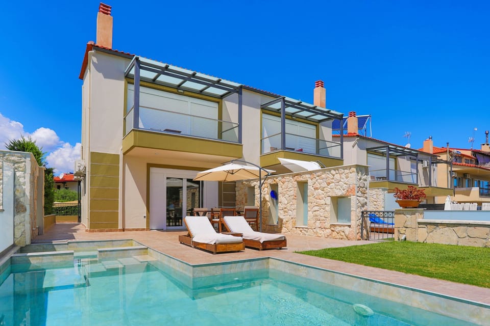 Sparkling pool and property