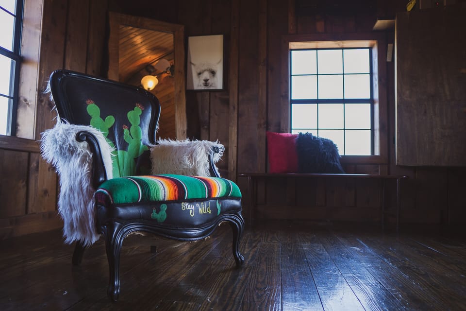Loft sitting area