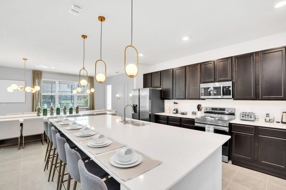 Villa, Multiple Bedrooms | Private kitchen | Fridge, microwave, dishwasher
