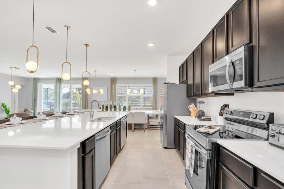 Villa, Multiple Bedrooms | Private kitchen | Fridge, microwave, dishwasher