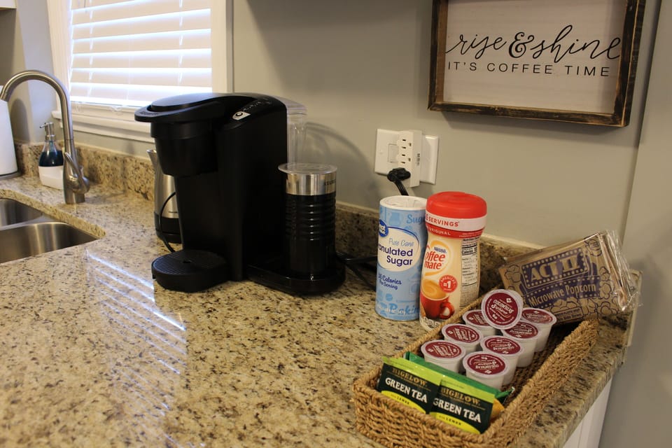 Coffee and snacks 